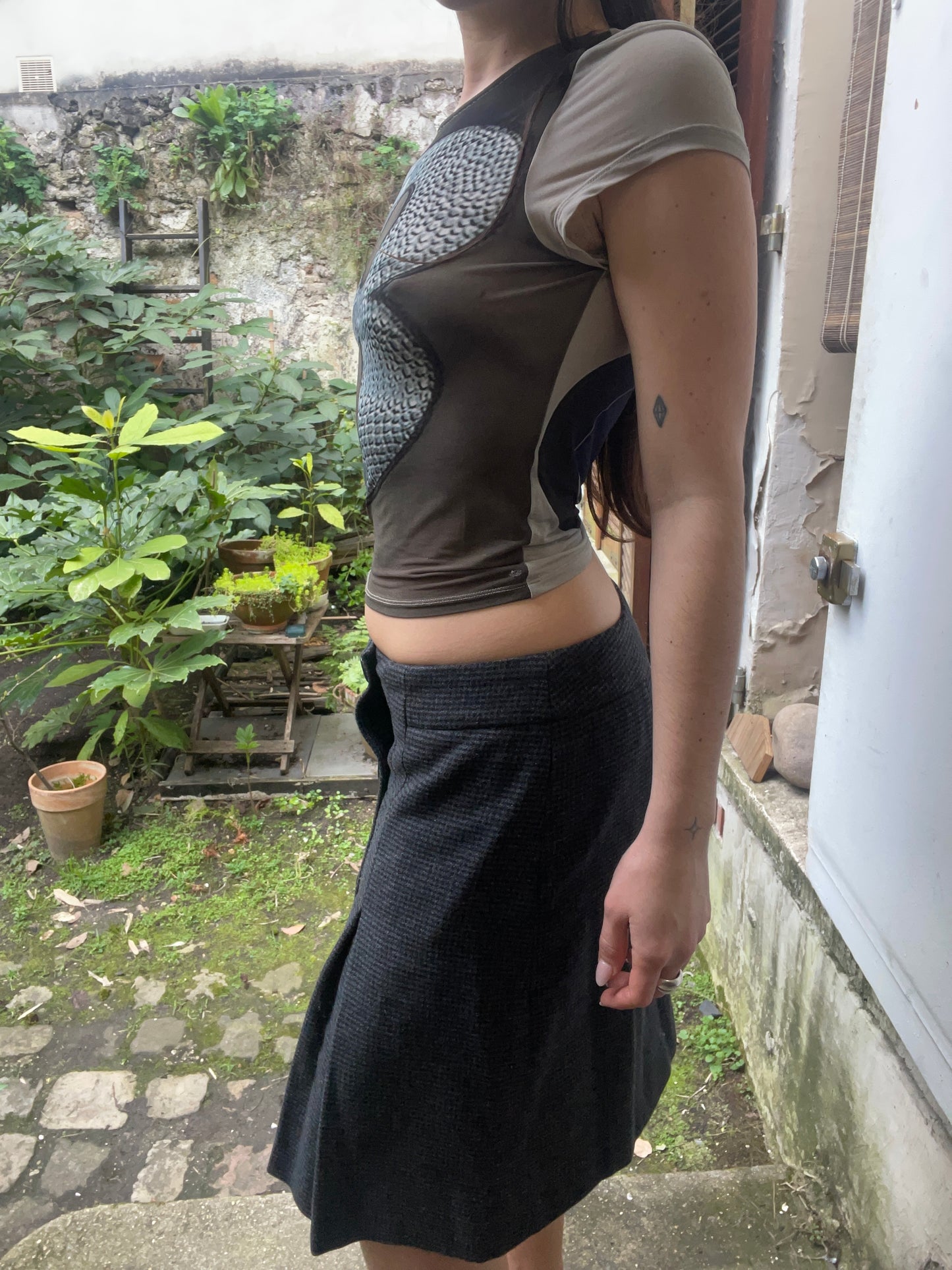 gerard darel wool skirt