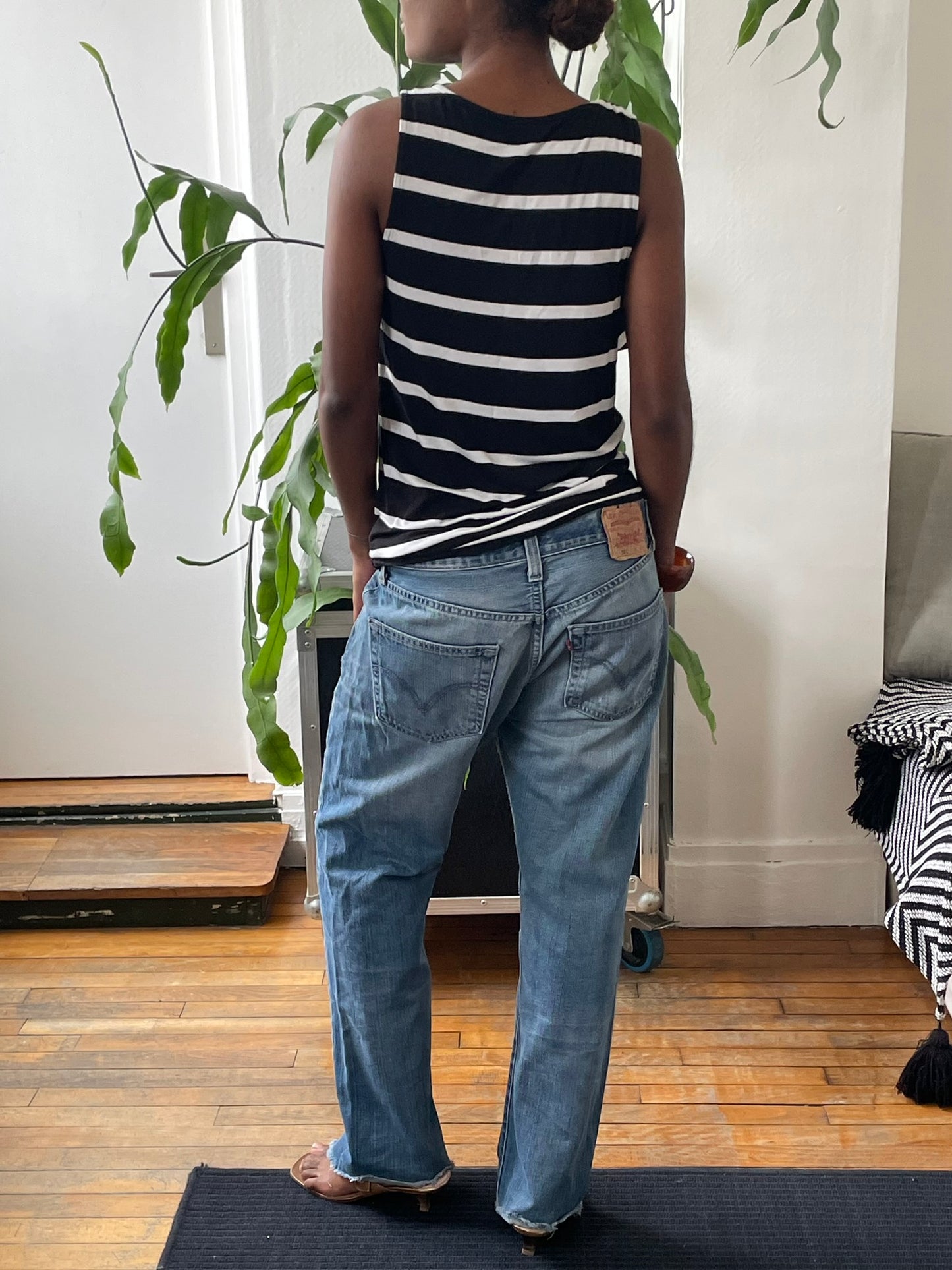armani deconstructed top