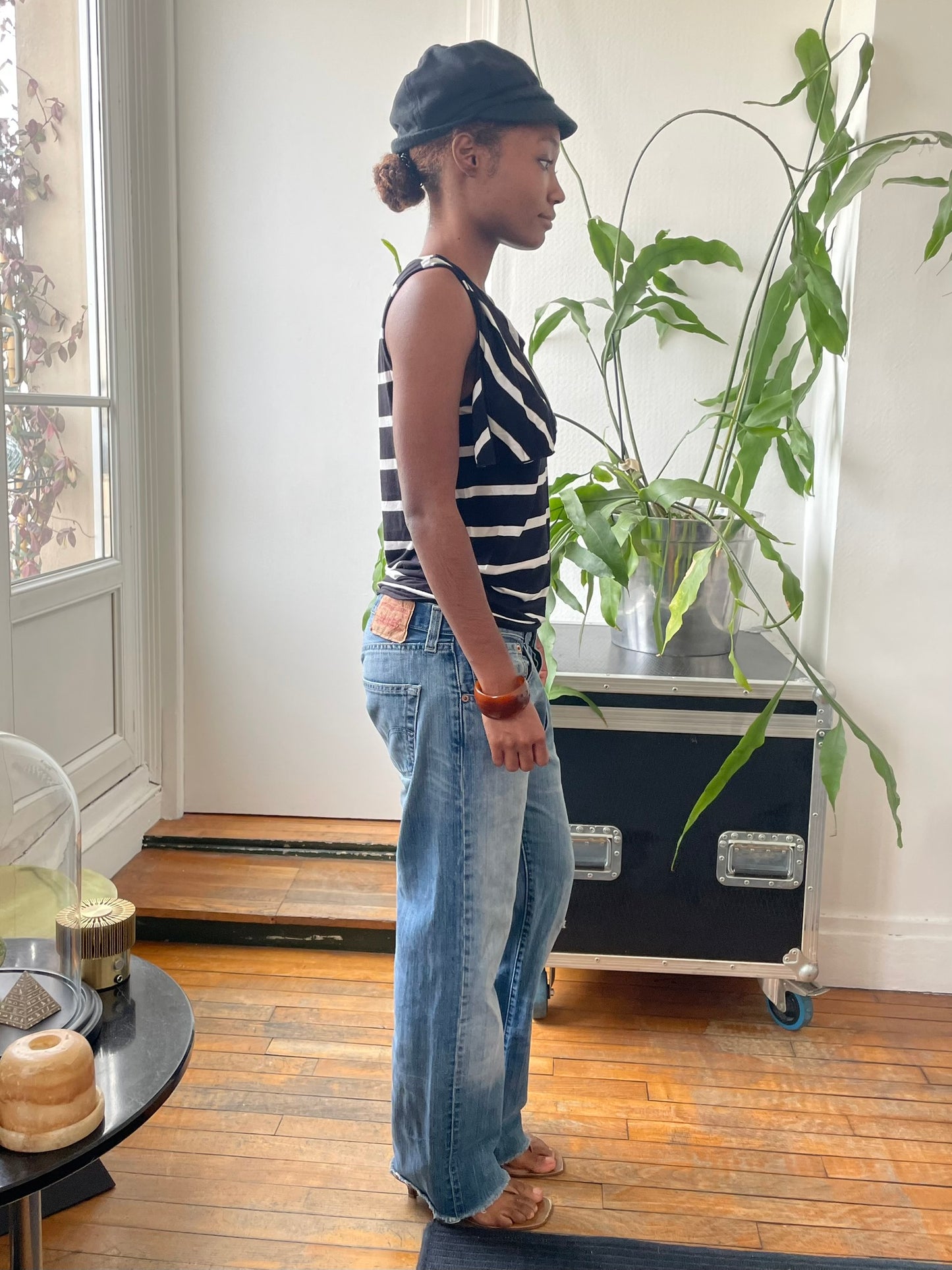 armani deconstructed top