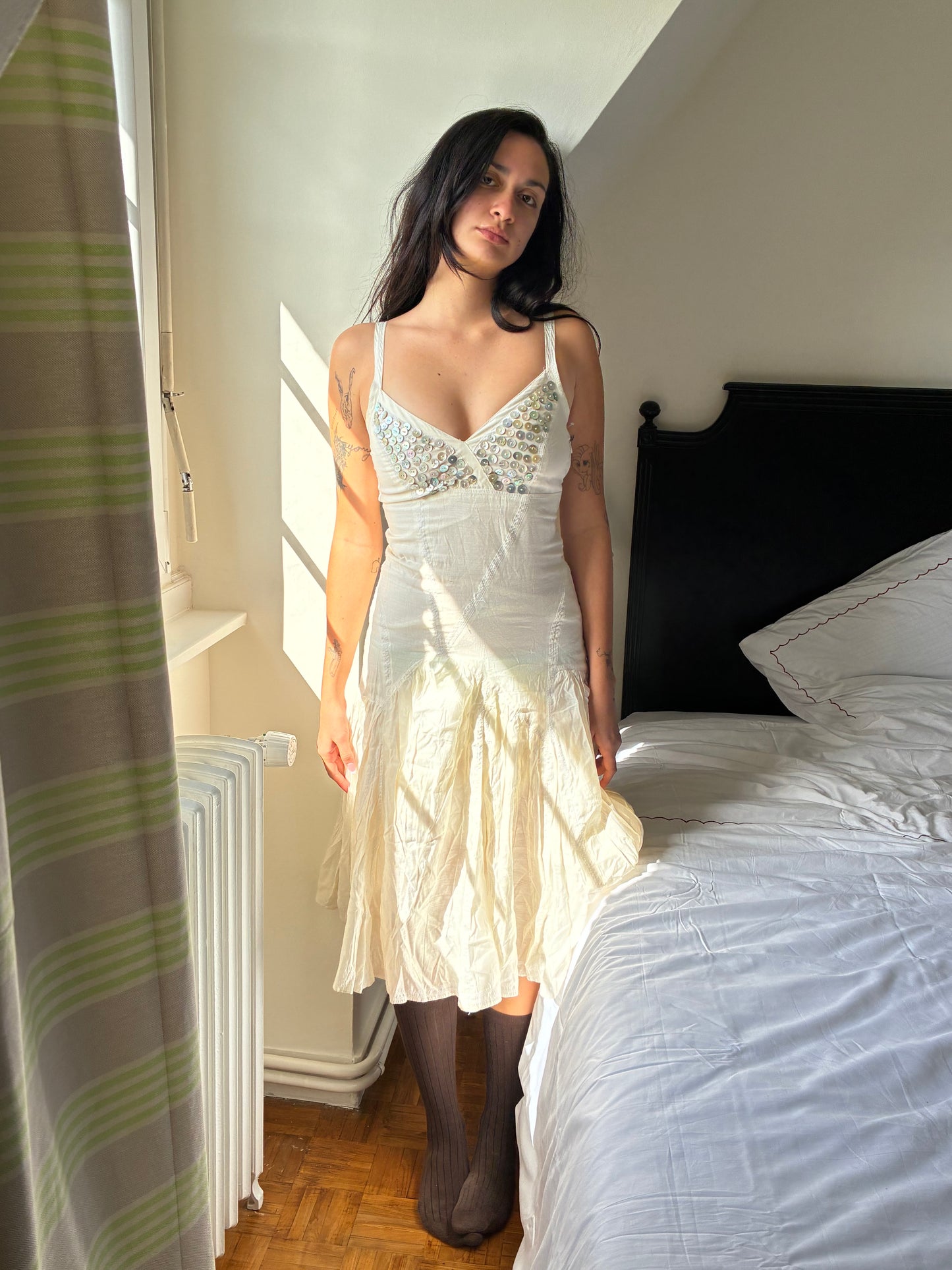 boho sequin dress