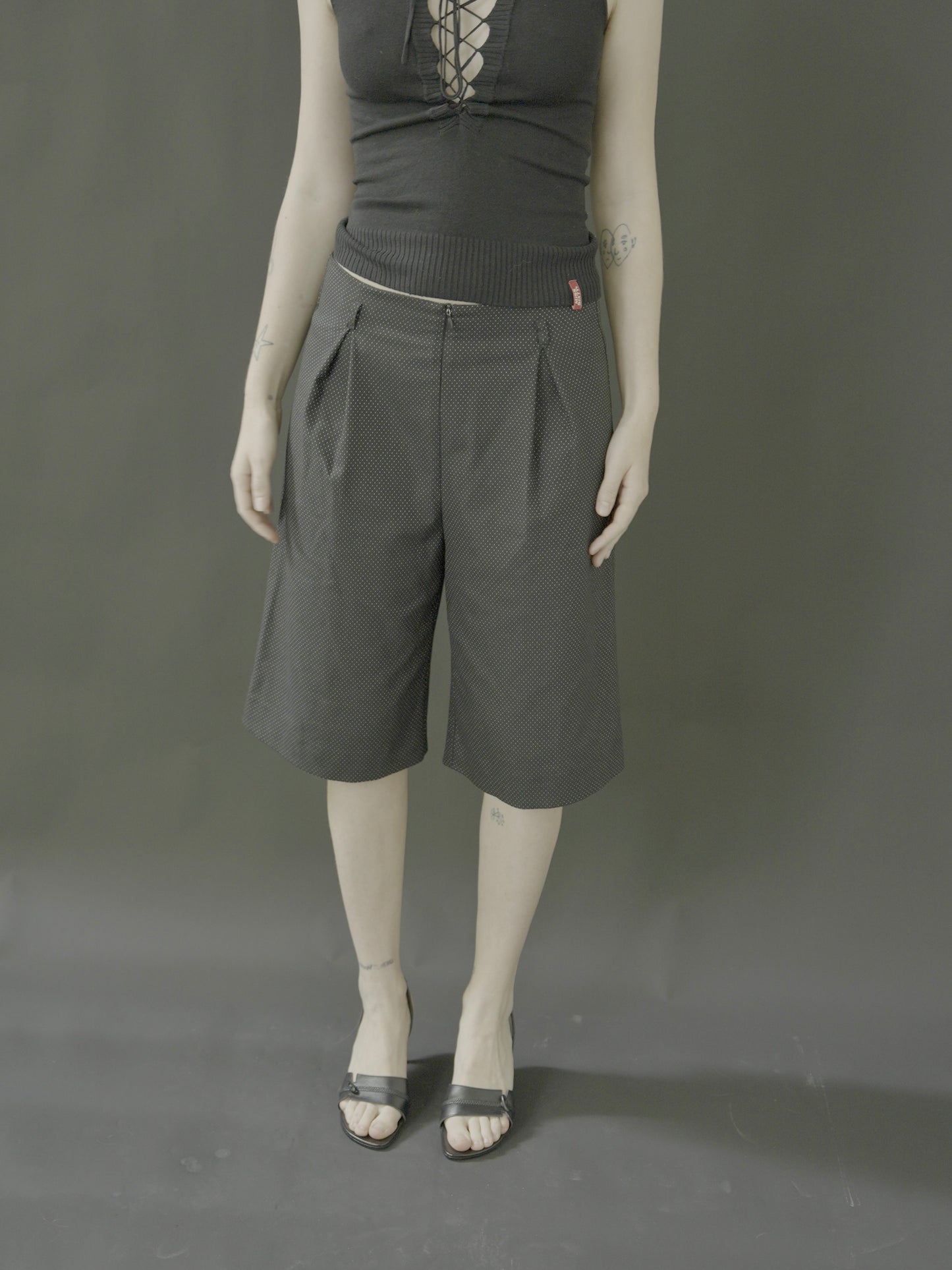 cop copine tailored shorts
