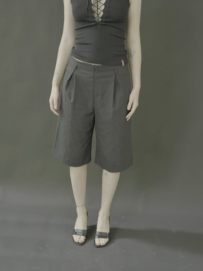 cop copine tailored shorts