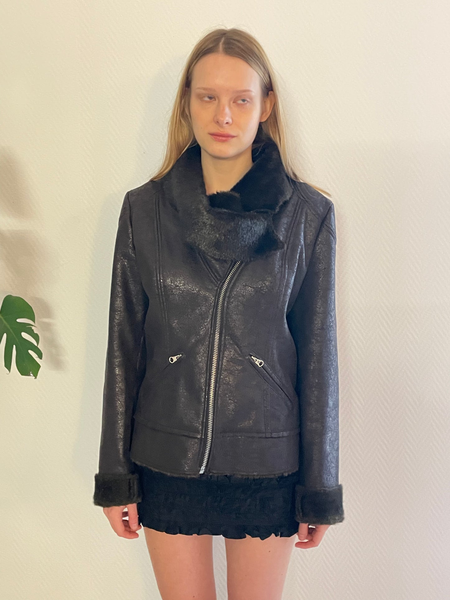 miss sixty faux fur coat