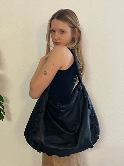 lupo oversize leather bag