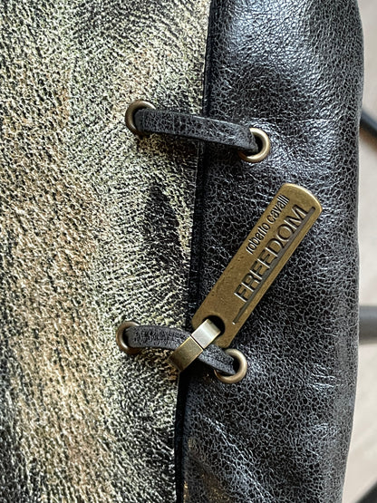 roberto cavalli animal print bag