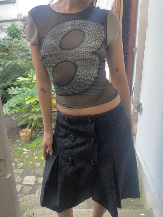 gerard darel wool skirt