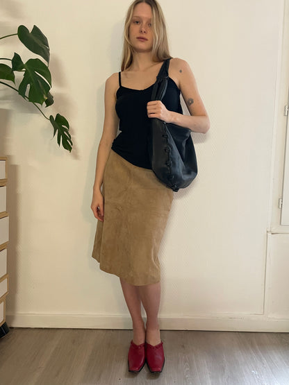lupo oversize leather bag