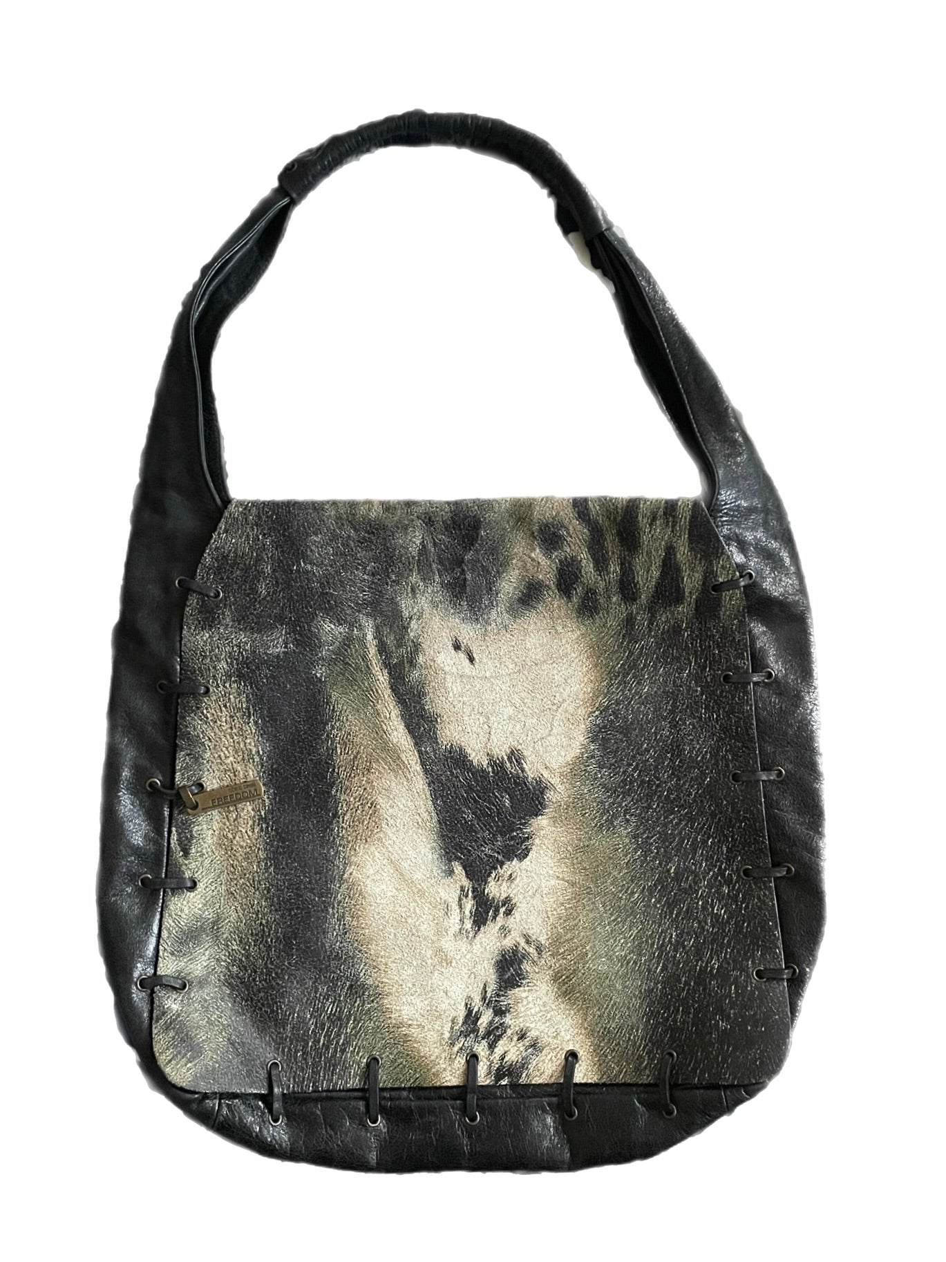 roberto cavalli animal print bag