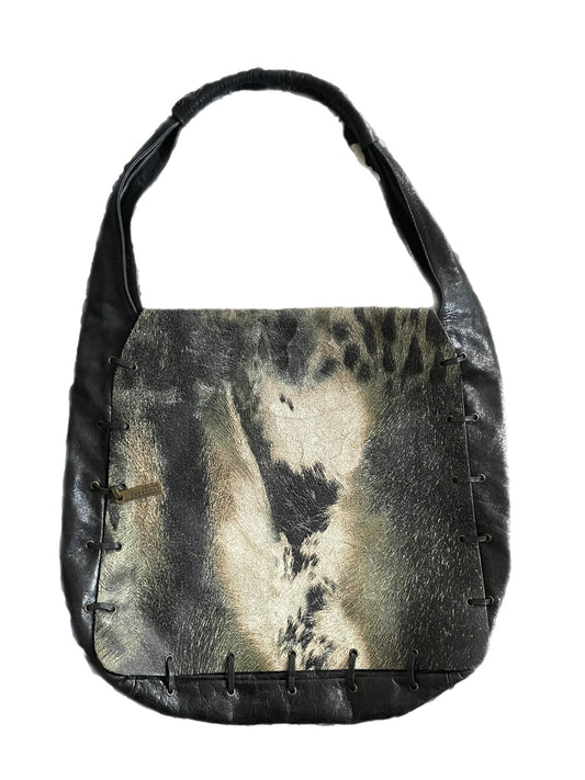 roberto cavalli animal print bag