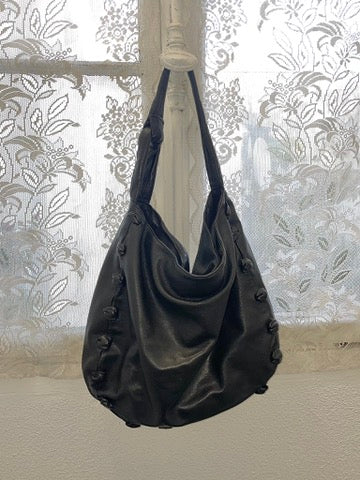 lupo oversize leather bag
