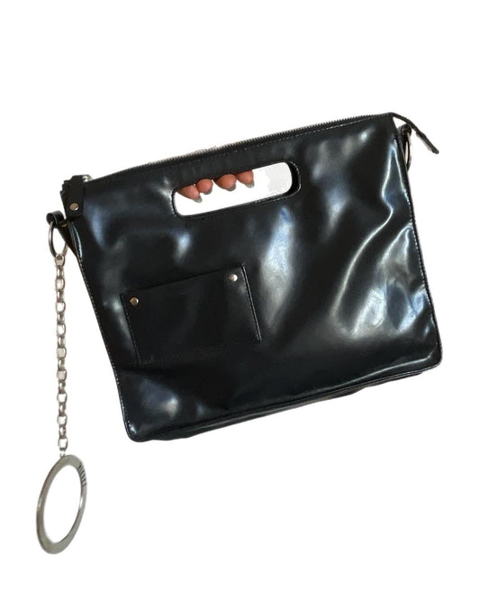 Diesel Black Clutch Bag