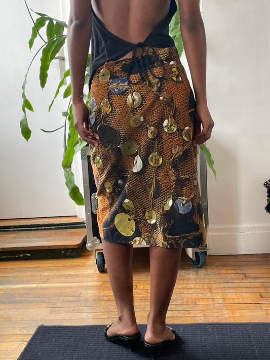 pearl mid skirt