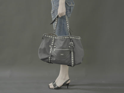 dolce&gabbana silver studs handbag