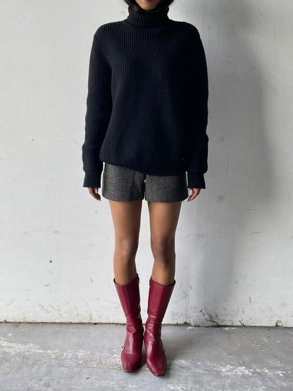 prada red boots
