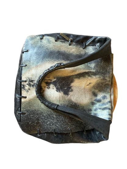 roberto cavalli animal print bag