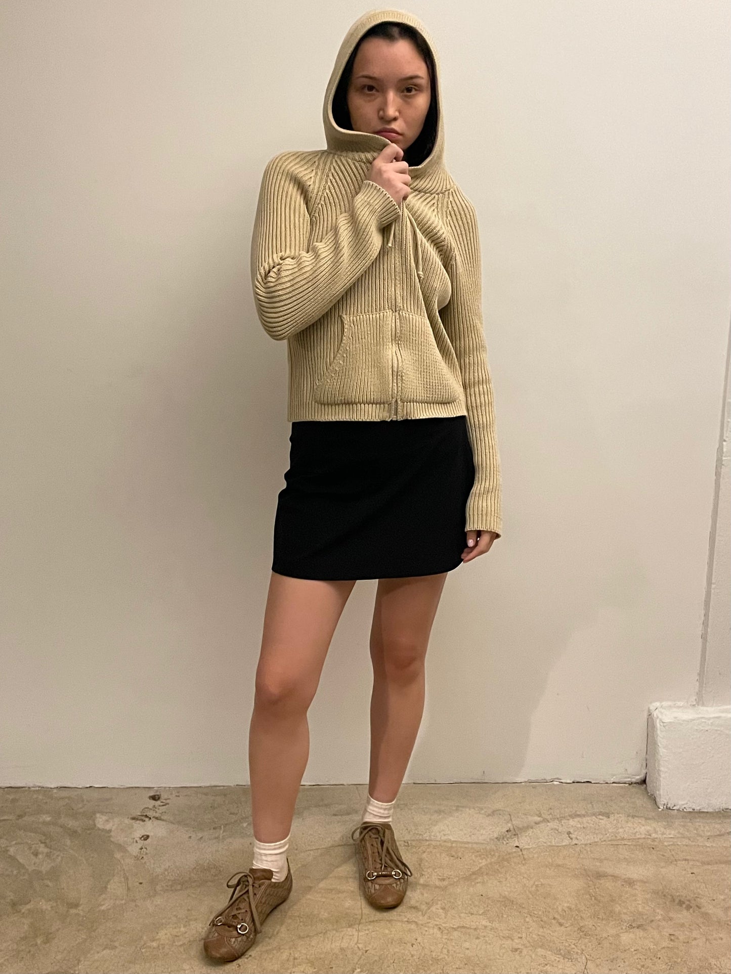 burberry crocheted sweat