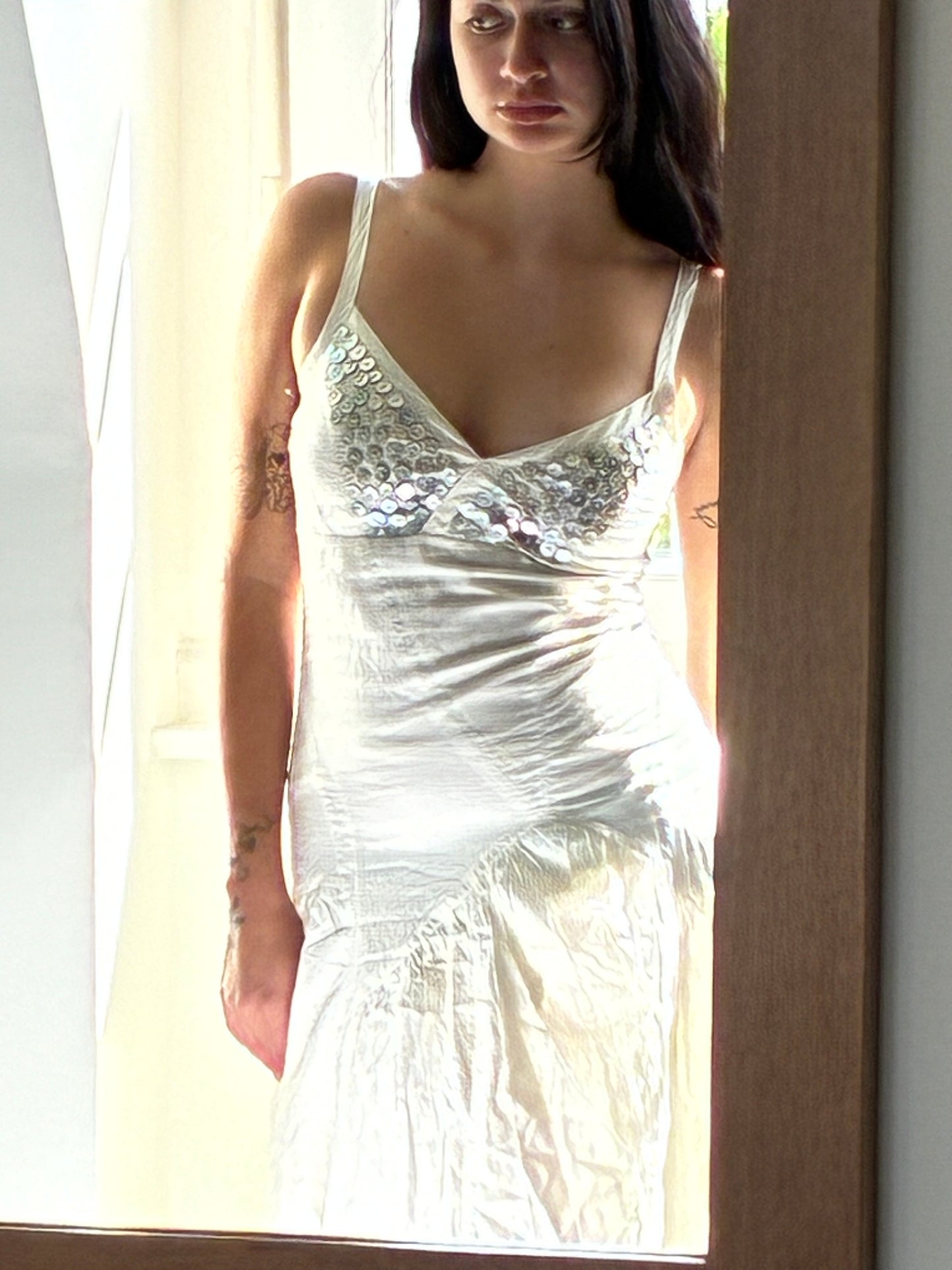 boho sequin dress