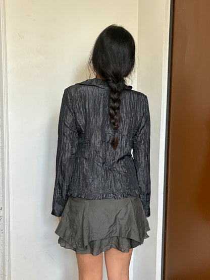 diesel flounce mini skirt