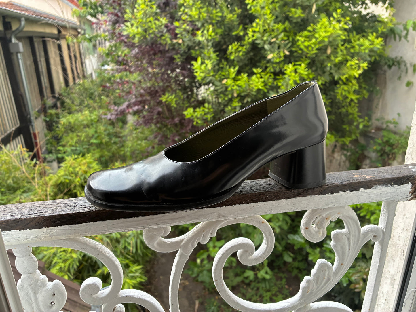 kenzo black pumps