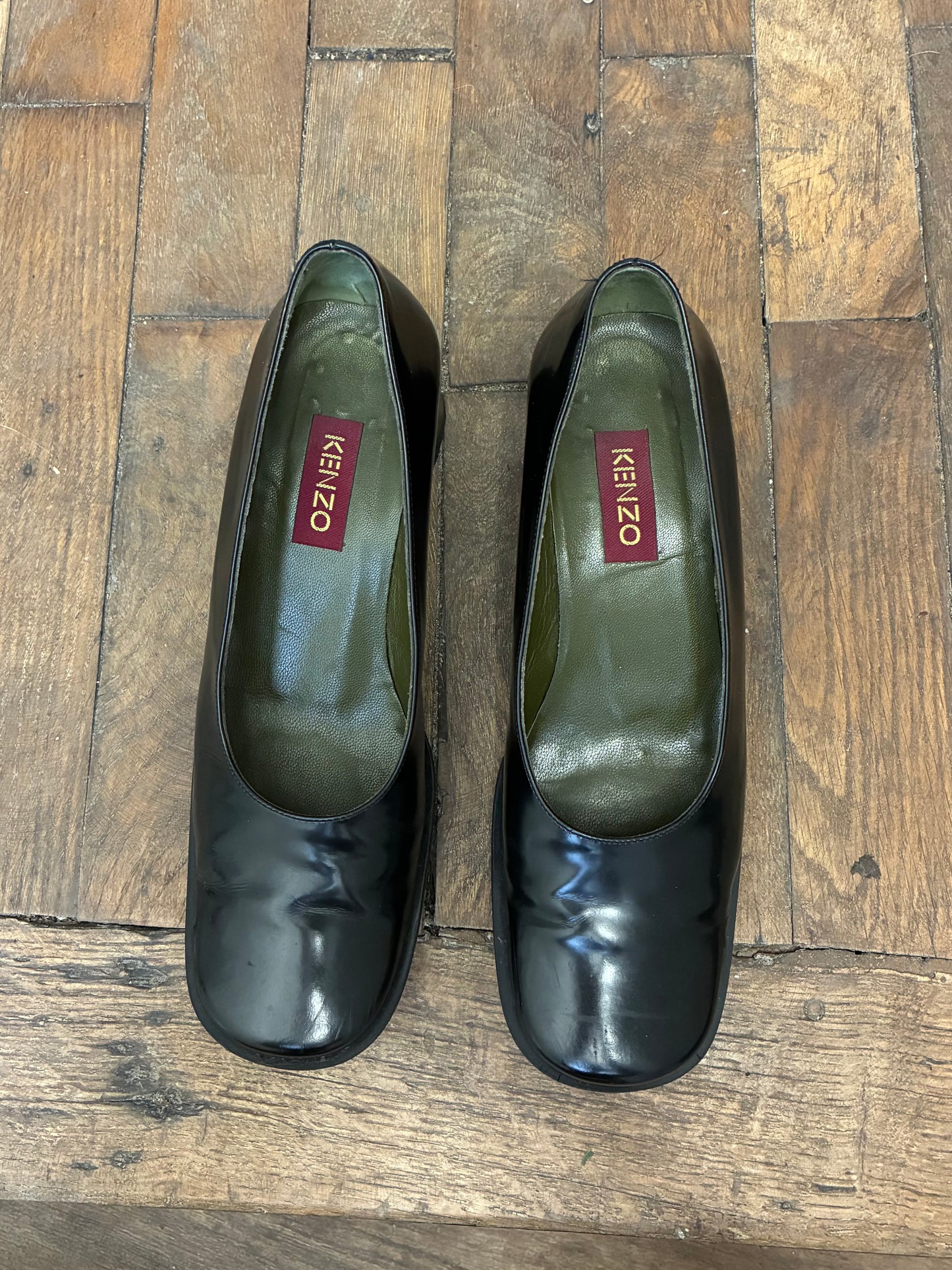 kenzo black pumps