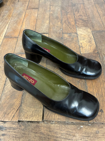 kenzo black pumps