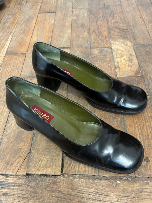 kenzo black pumps